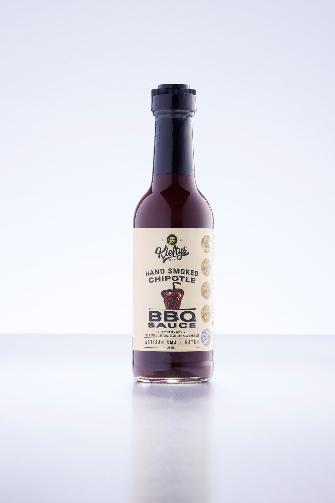 Sauce Hot Chipotle BBQ Kieltys Irish Sauces