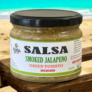Salsa - Smoked Jalapeno and Green Tomato